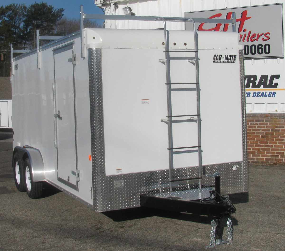 CAR MATE CM716CC-HD/CTR  *Commercial Grade* BARN 7' X 16'